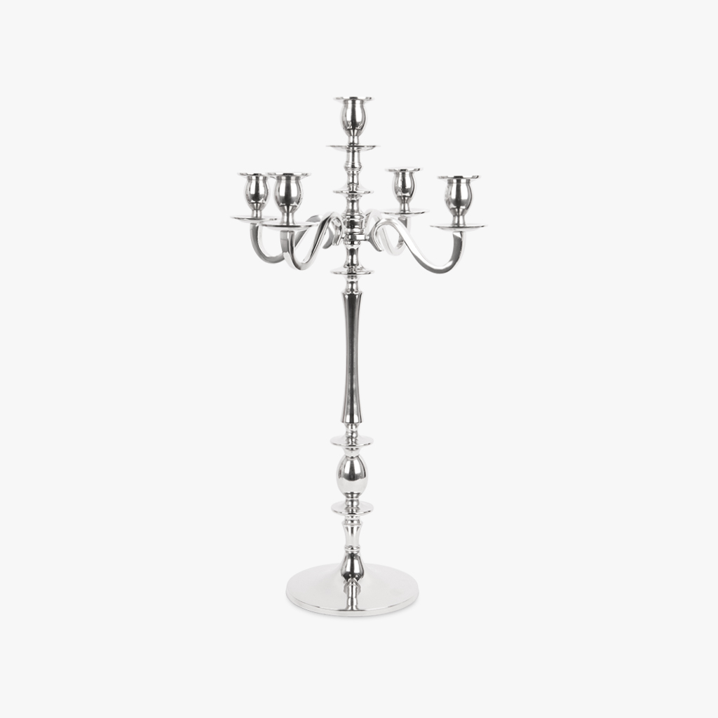 Candlestick 5 lights 36x17x64 cm MAHARASHTRA
