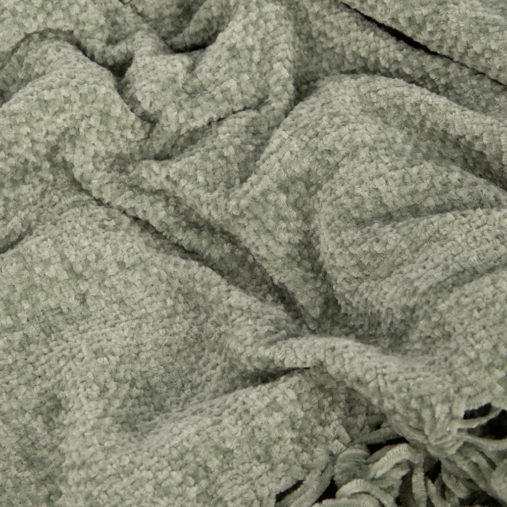 Blanket Chenyl Light Green 145x170 BREEZY