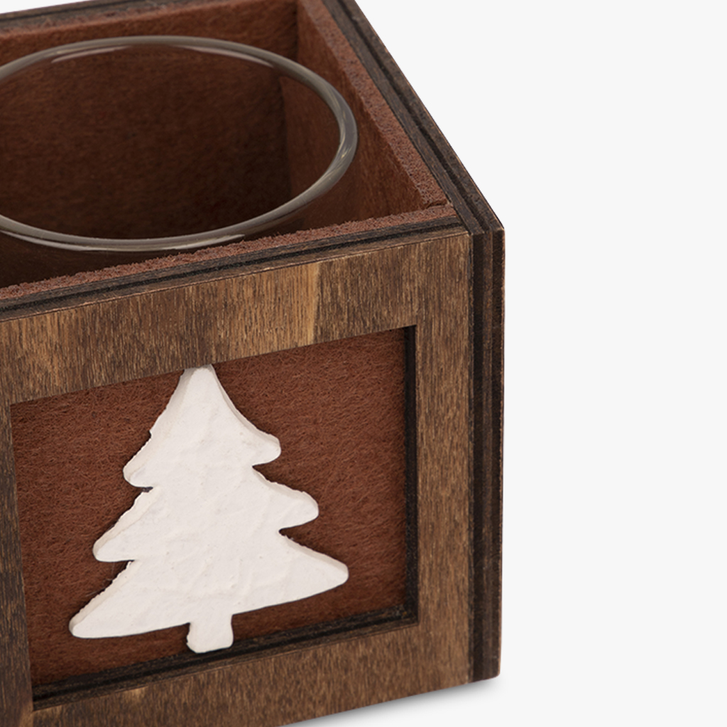 Candle Holder wood CRAFT