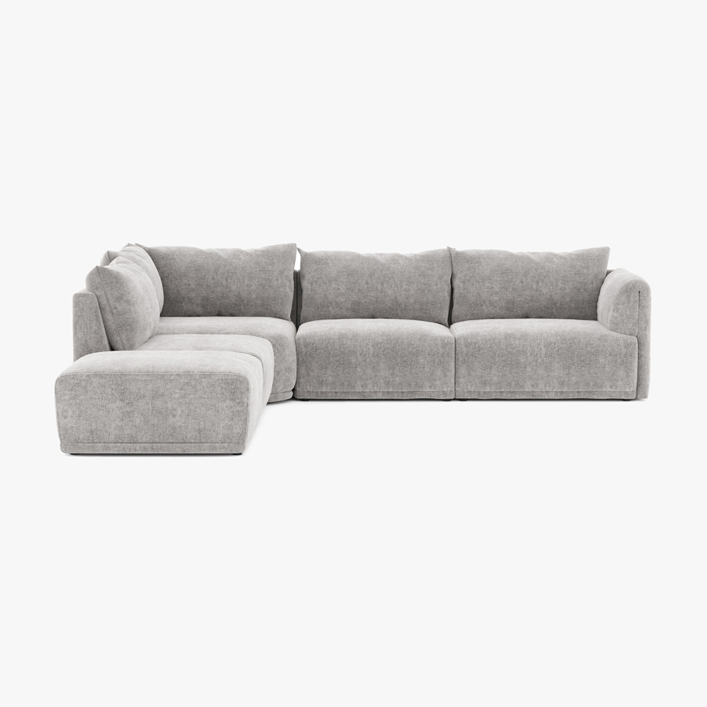 Modular Sofa Cotillard Grey  (5 modules)