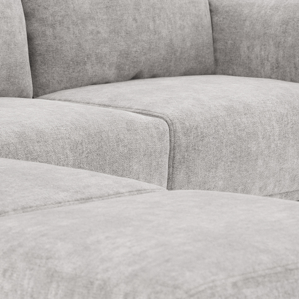 Modular Sofa Cotillard Grey (2 modules)
