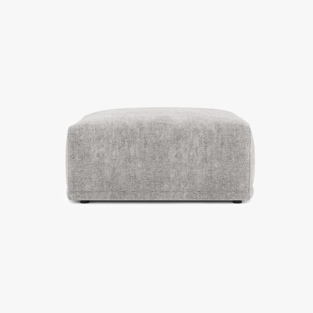 Sofa module pouf grey COTILLARD