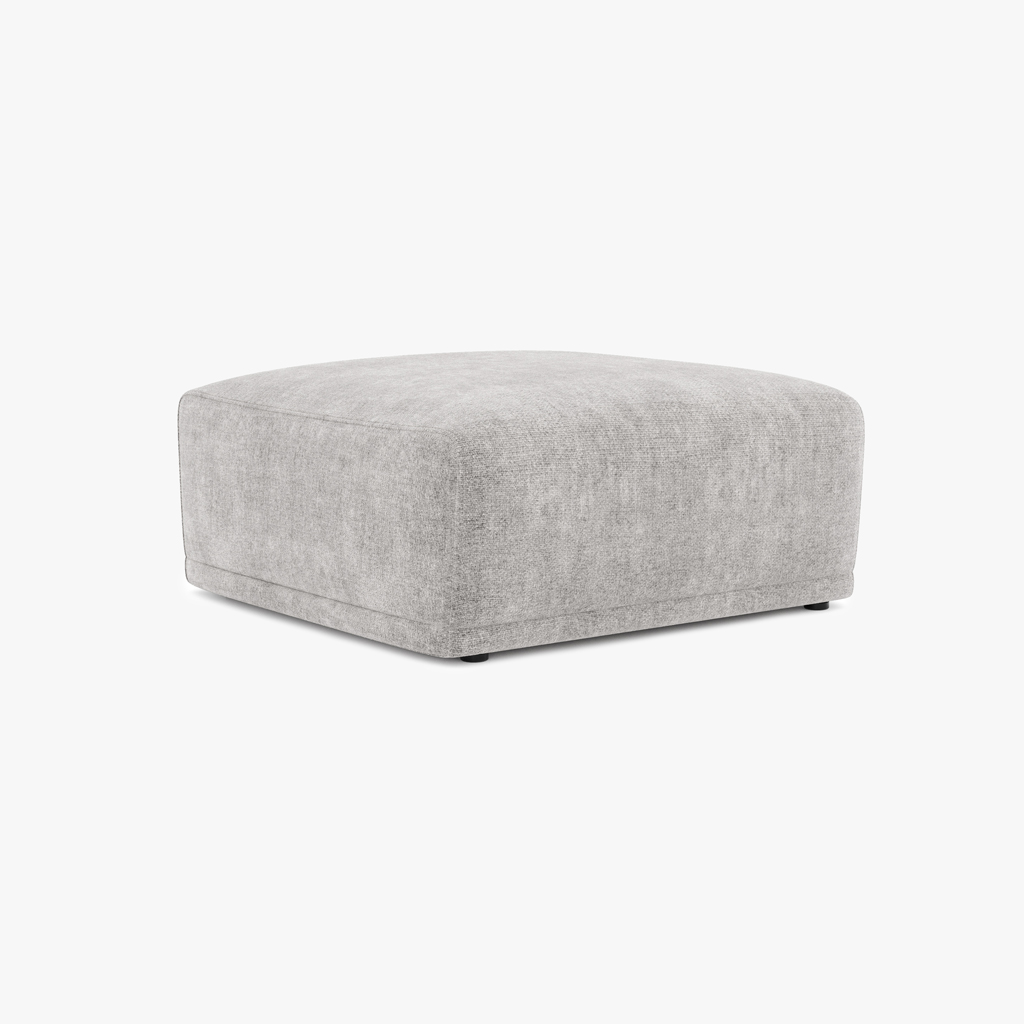 Sofa module pouf grey COTILLARD