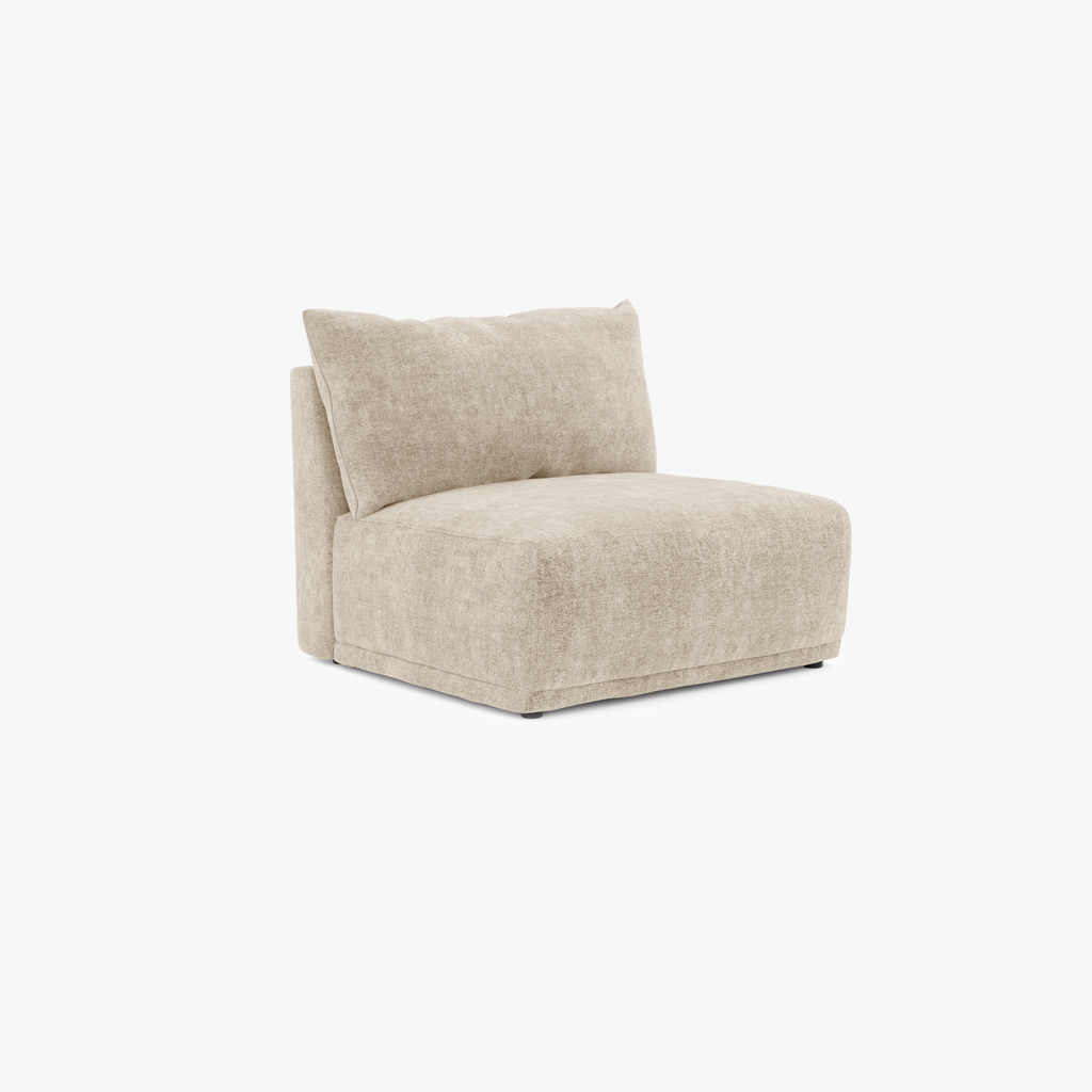 Sofa module sem armrest beige COTILLARD