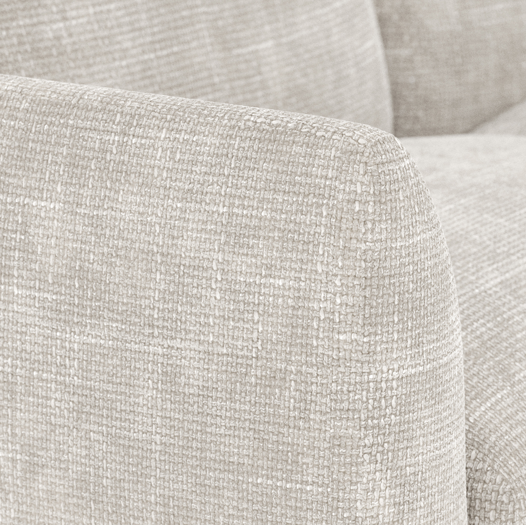 Modular sofa beige DICAPRIO (3 modules)