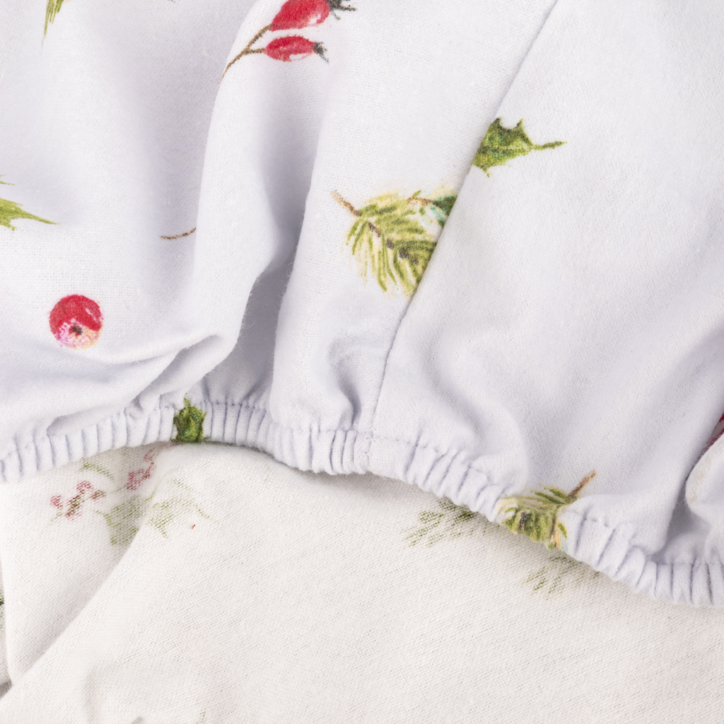 Top & bottom sheet +2Pillowcases 240x280 FROST