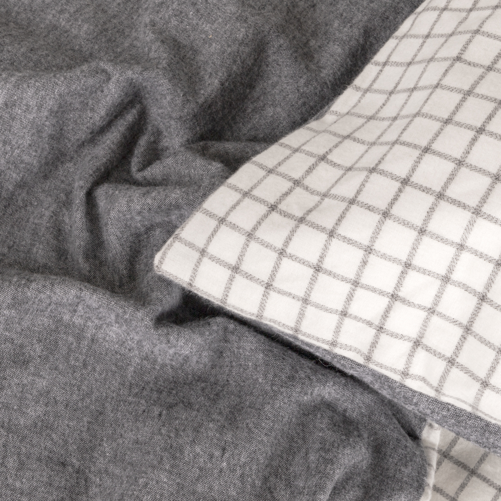 Capa de edredão - Cama 140/160 (240x220cm) + 2 fronhas FROST