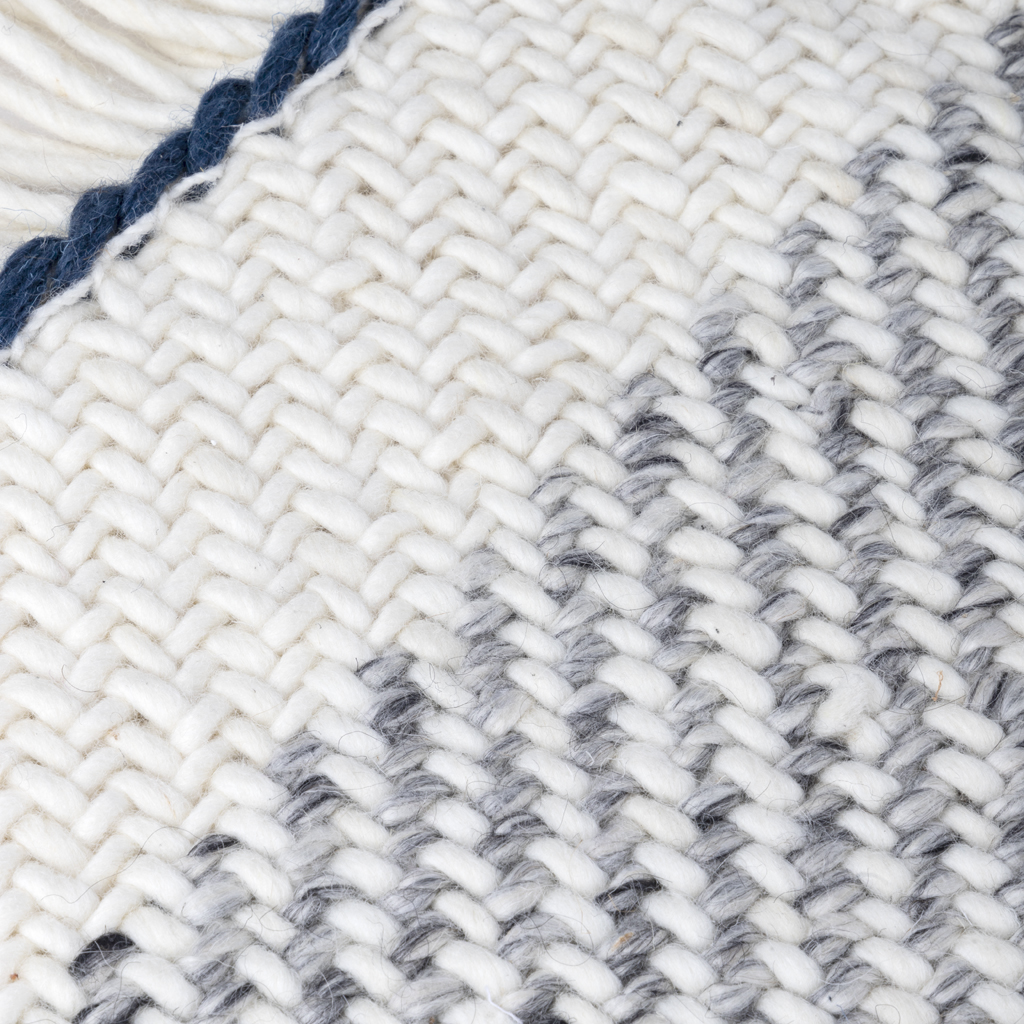 Rug mescla stripe blue 140x200 cm LUZIA