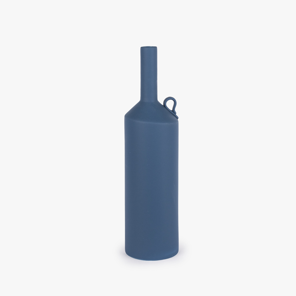Vase dark blue XANTHI