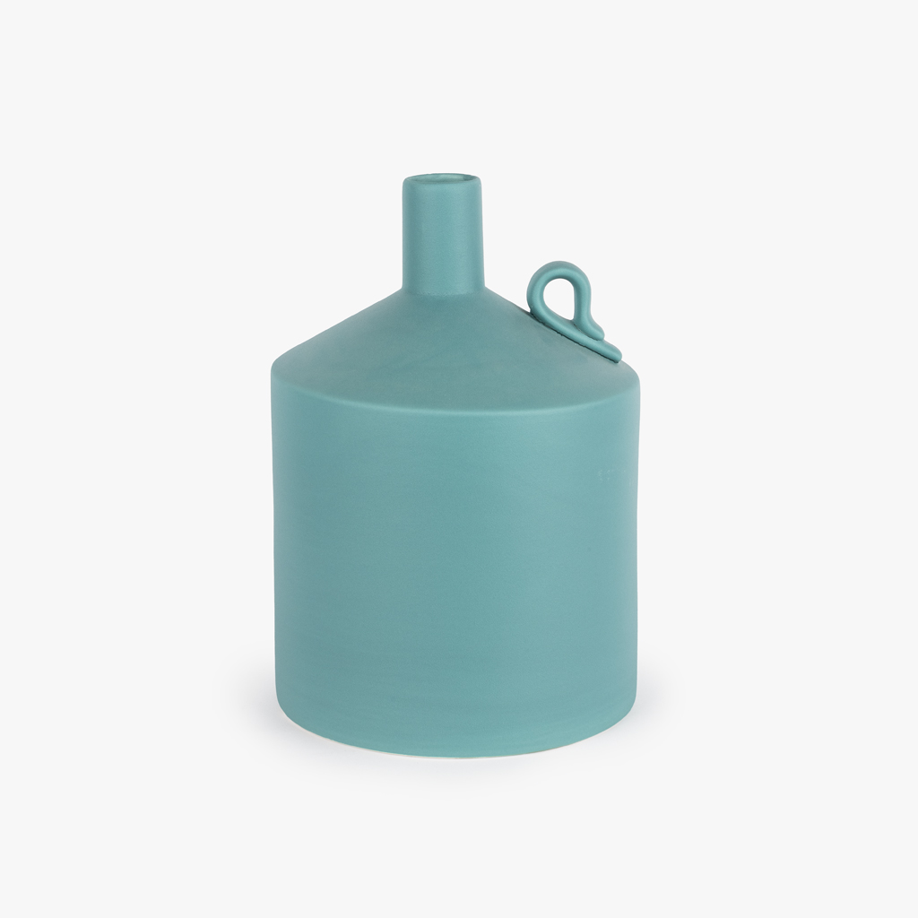 Vase turquoise XANTHI