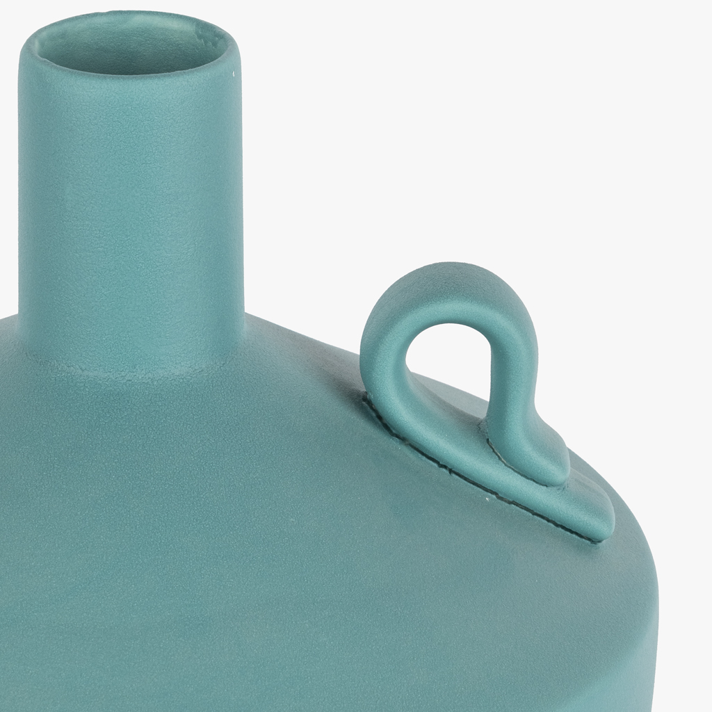 Vase turquoise XANTHI