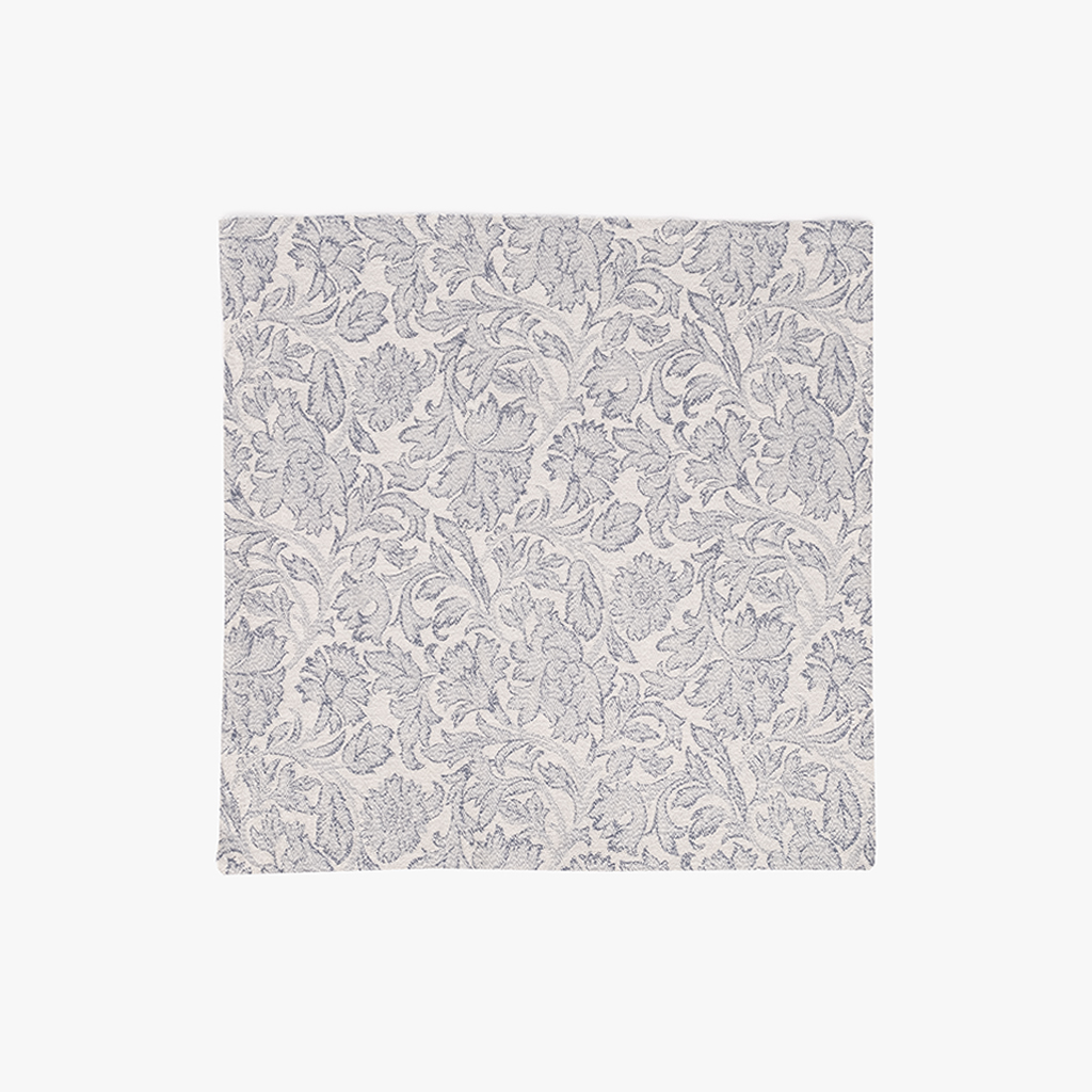 Napkins glossy blue cotton 45x45 cm TIKAL  