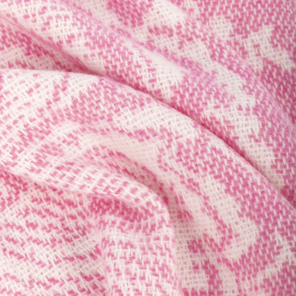 Blanket pink 127x178cm ÁGATA