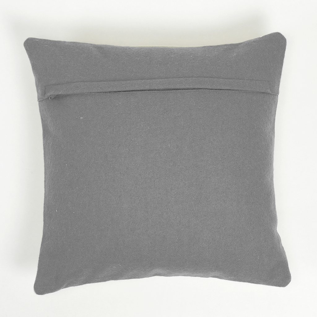 Cushion Cover Alba Natural and Gray 40x40 cm
