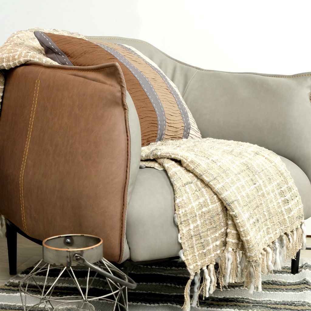 Blanket mescla linen 125x150 cm 4EVERYDAY