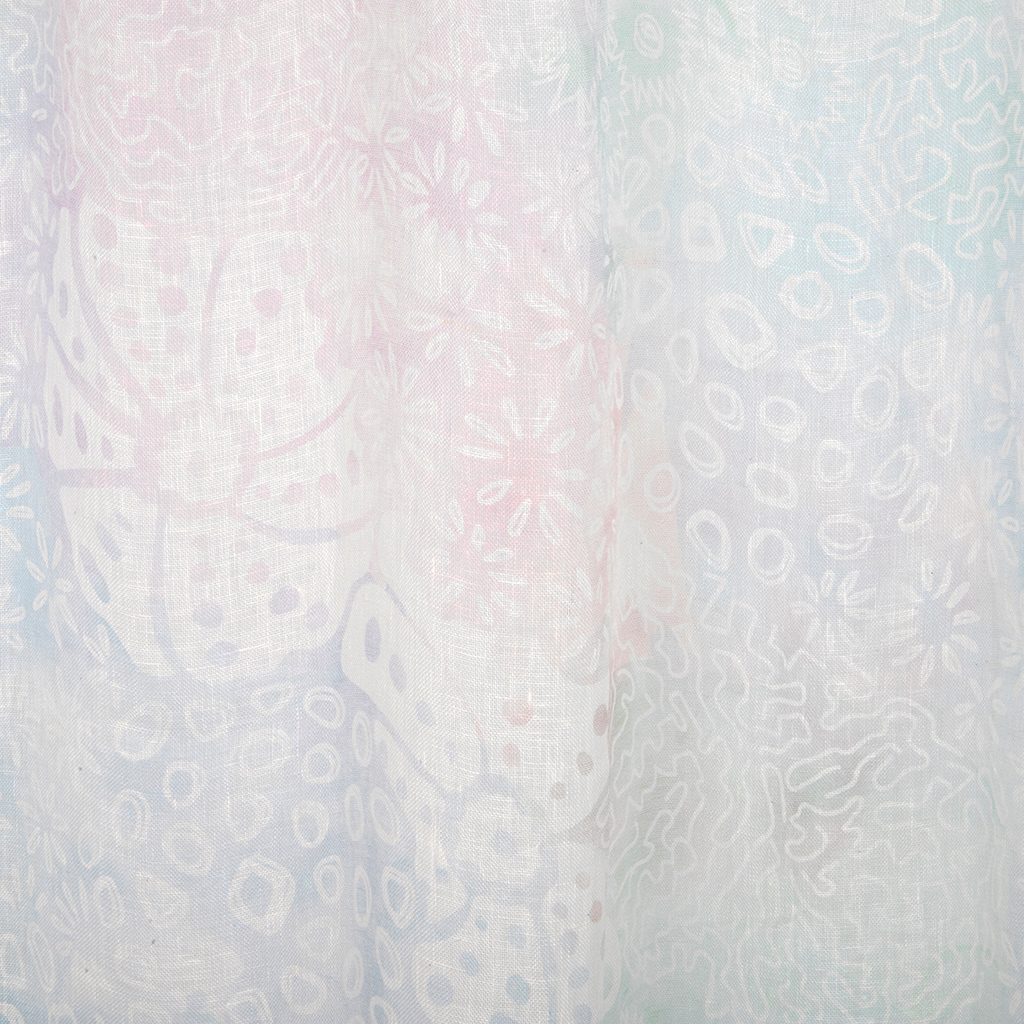 Curtain multicolor 140x270 cm REEF