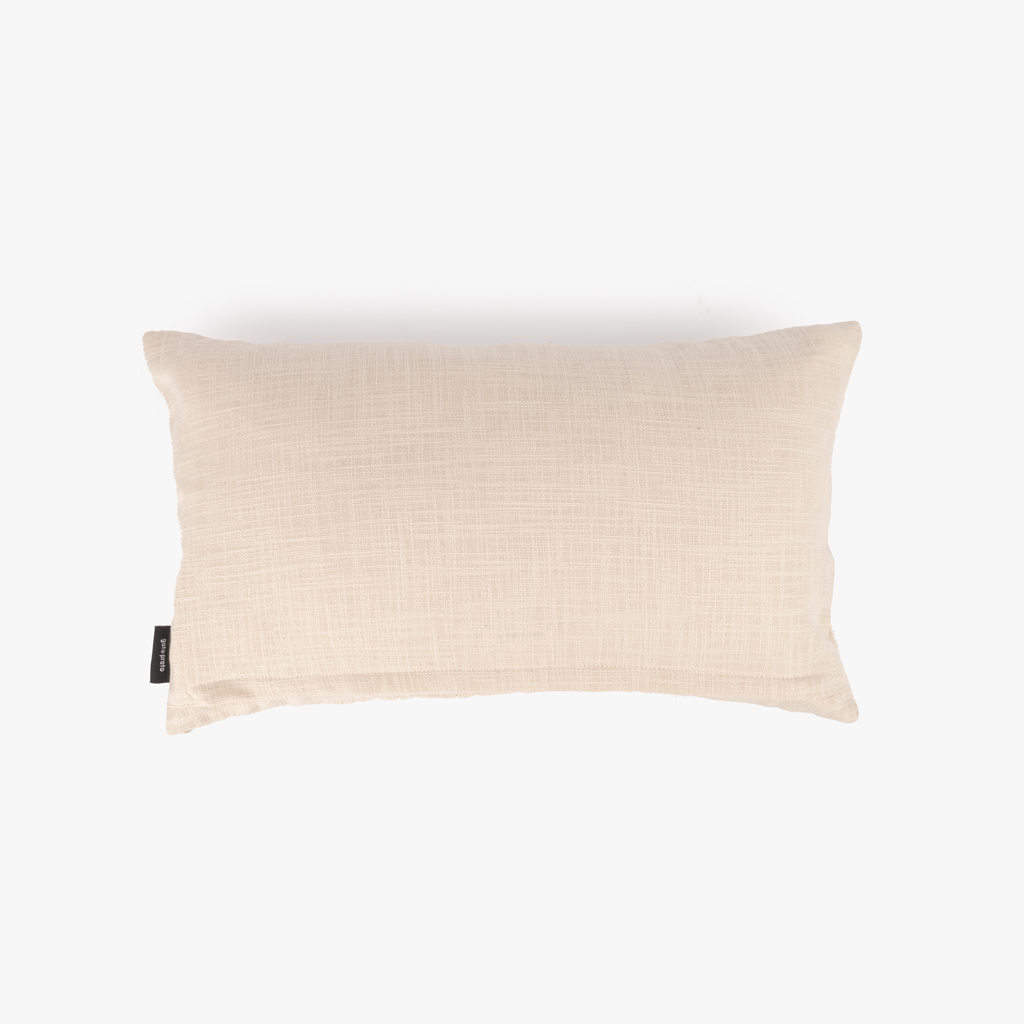 Cushion cover pleats beige 30x50 cm GROU