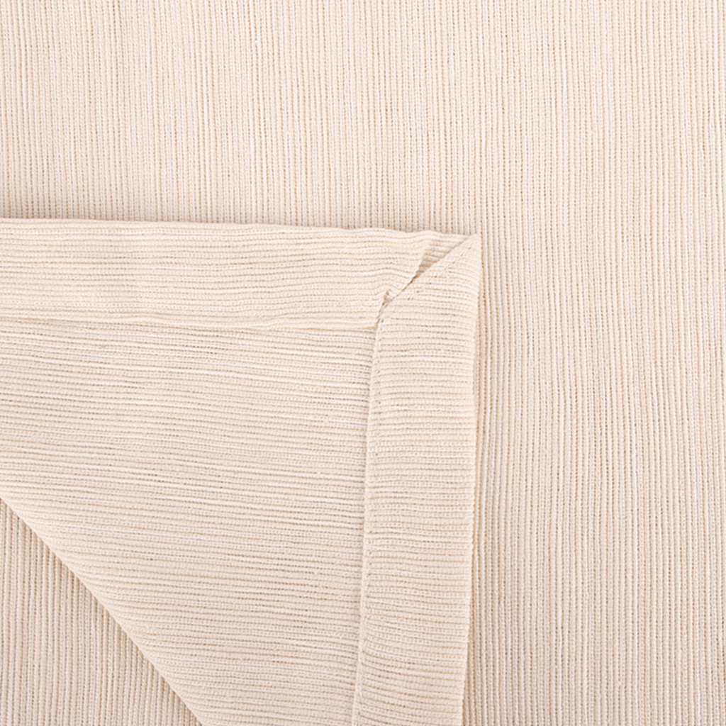 Natural and white bedspread 180x250cm SUKI