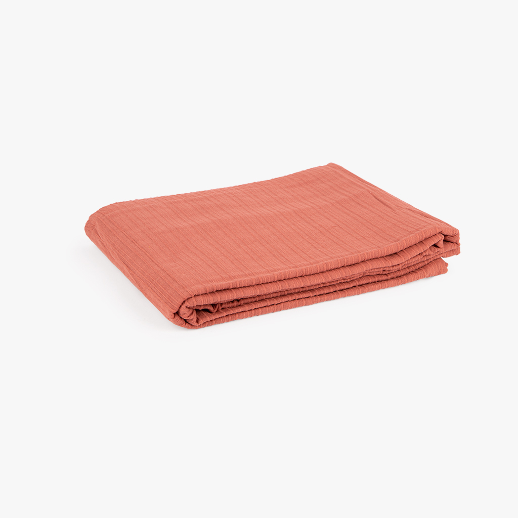 Terracotta bedspread 180x250cm 4EVERYDAY