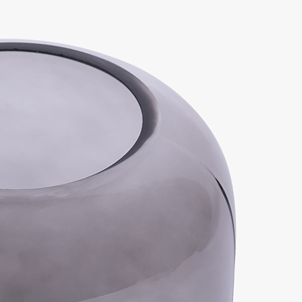 Vase face gray 18x25 cm SIMPLY