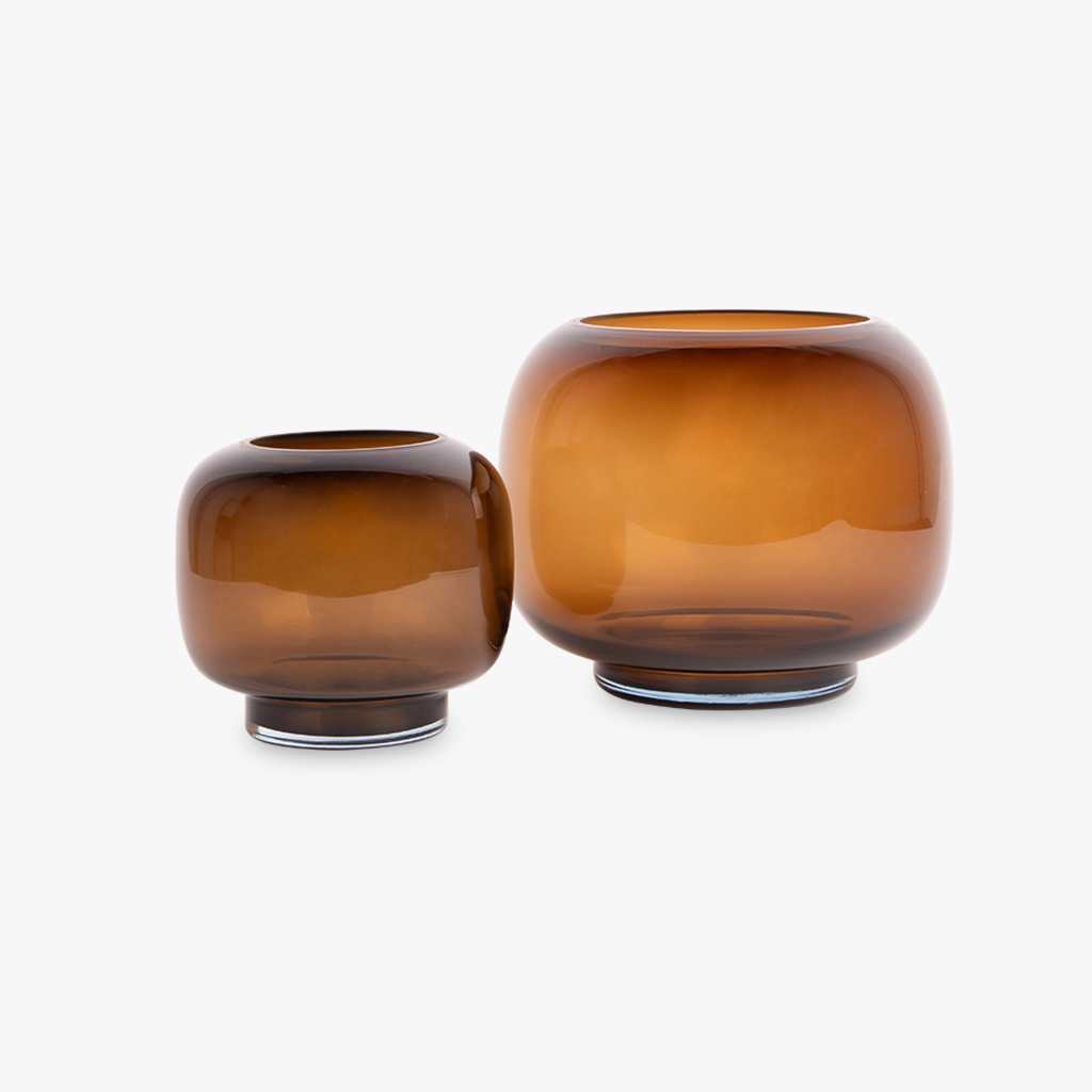 Vase Brown  23x19 SIMPLY