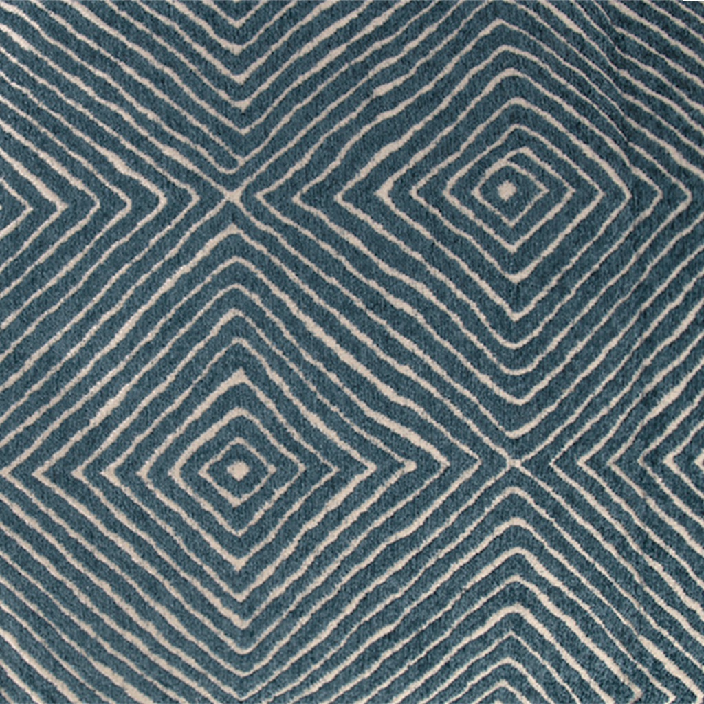 Duvet rhombus blue petroleum  (240x260cm) STELLA