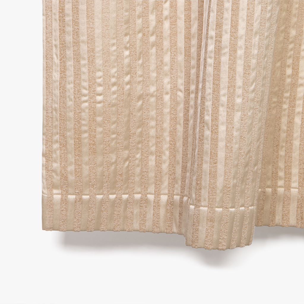 Curtain stripe beige 135x270 cm STELLA