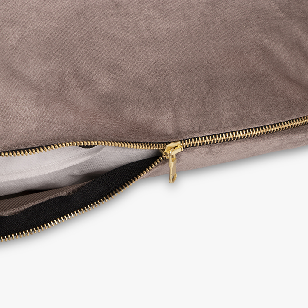 Cushion cover velvet brown 30x50 cm PALACE