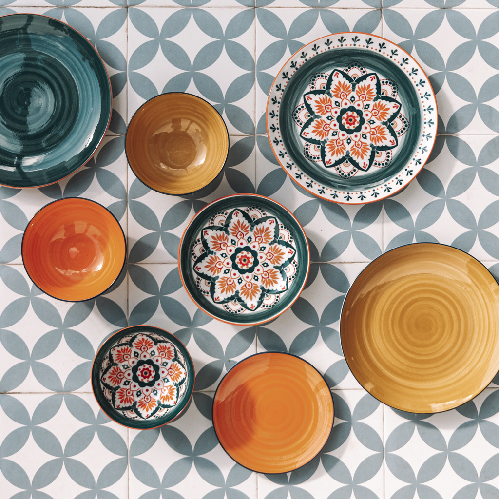 Bowl orange d15,5cm MARROCOS