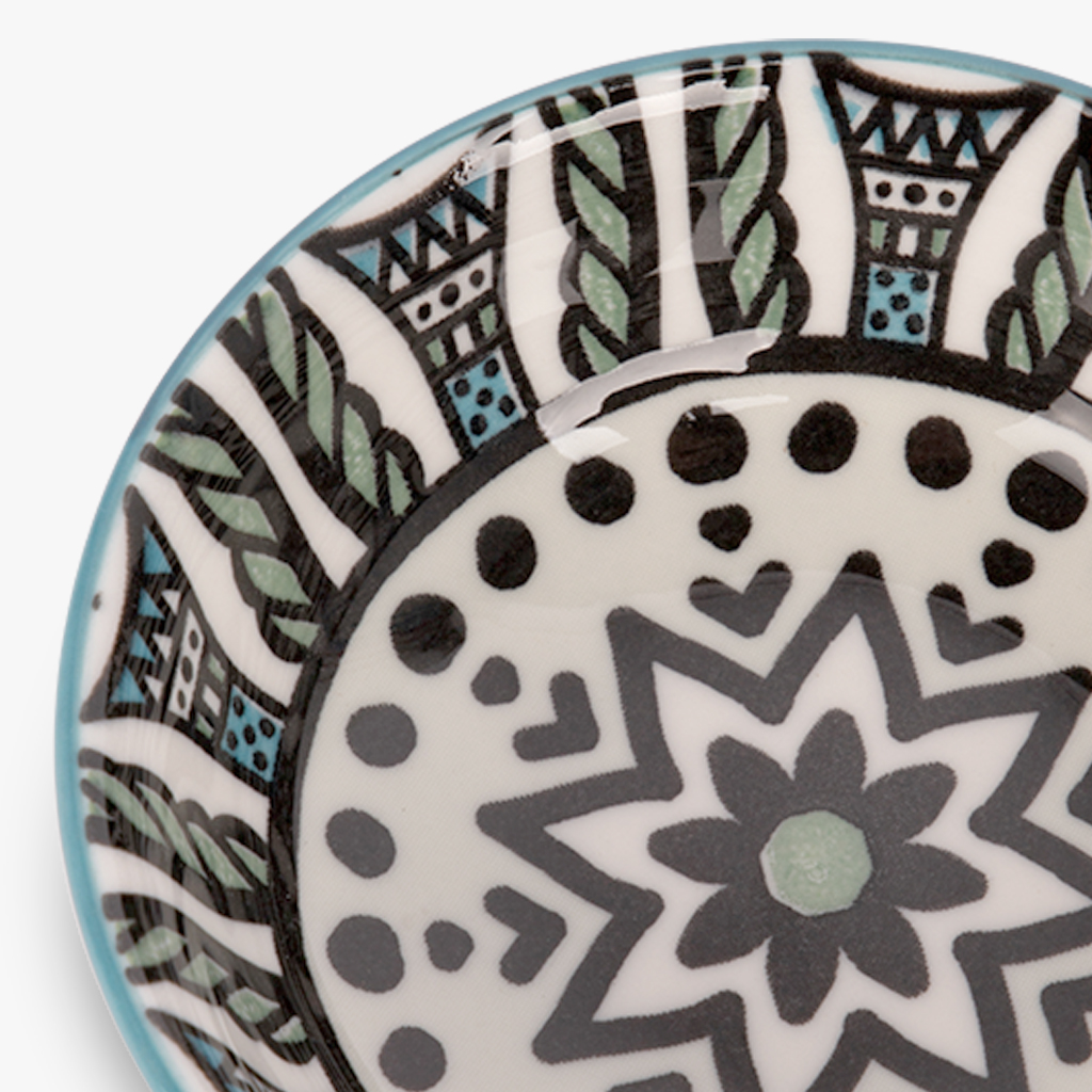 Mini Plate Mandala Aqua ASIA