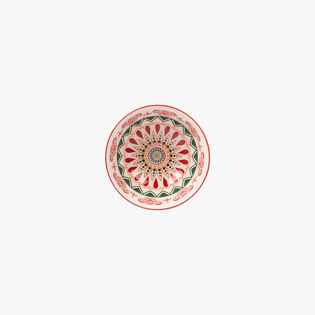 Geo Green Plate 12 cm ASIA
