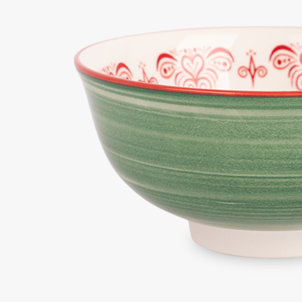 Geo Green Plate 12 cm ASIA