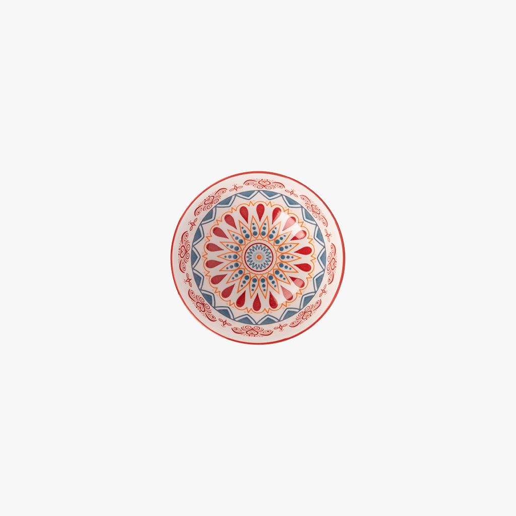 Geo Red bowl 12 cm ASIA