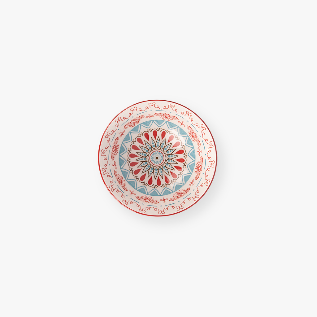 Blue Geo bowl 15,5 cm ASIA