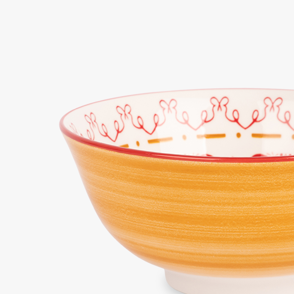 Geo Yellow bowl 15,5 cm ASIA
