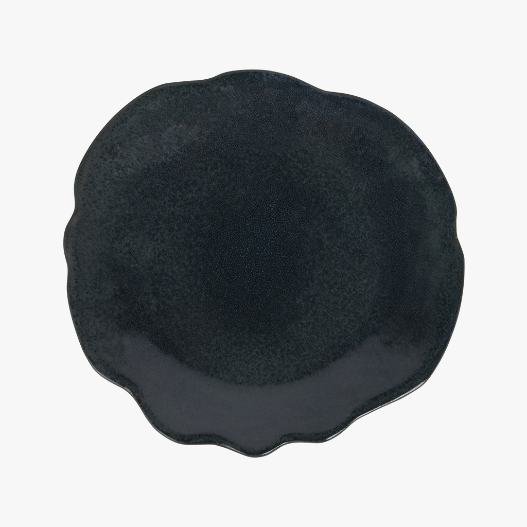 Decorative plate blue 29x27 cm MARÉ