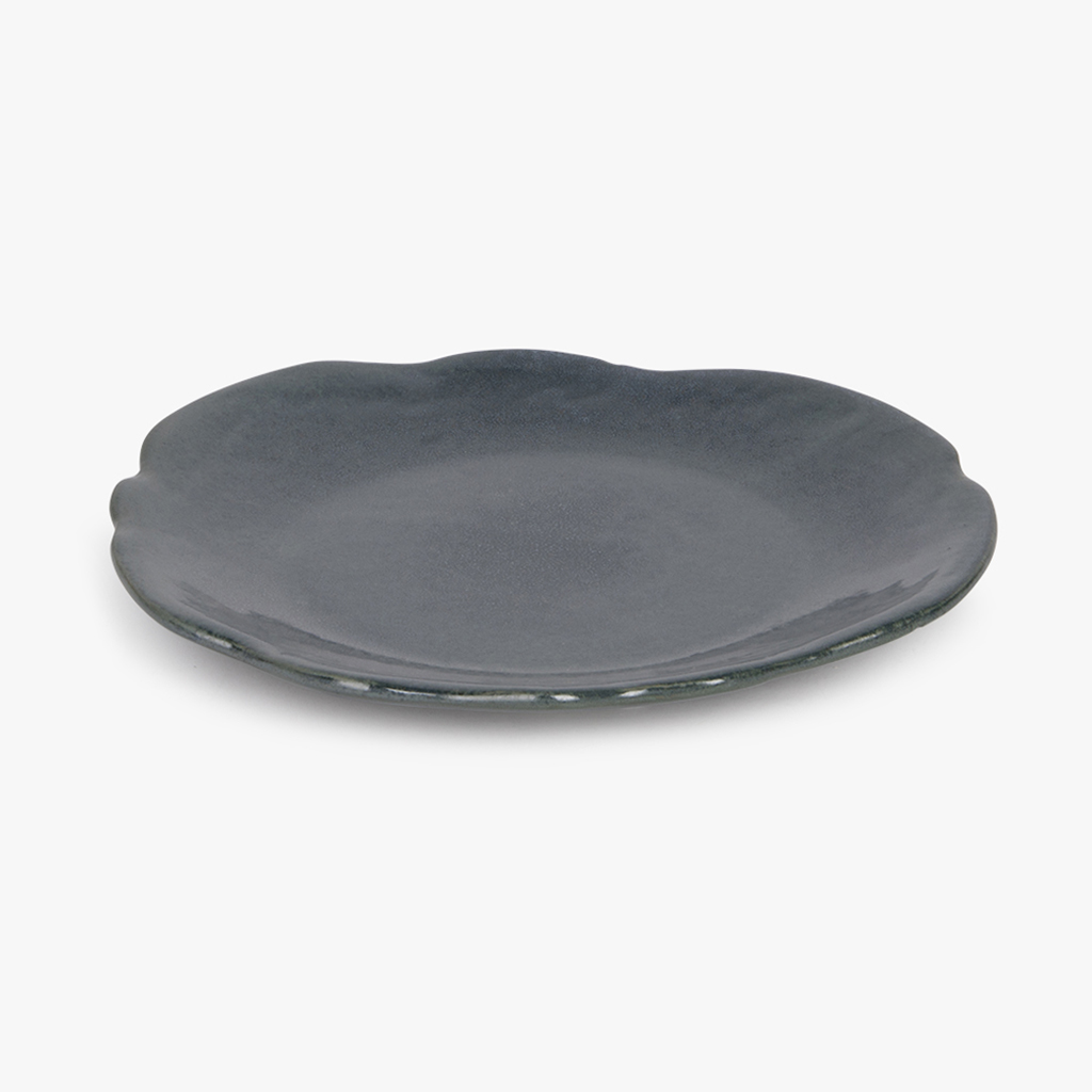 Decorative plate blue 29x27 cm MARÉ