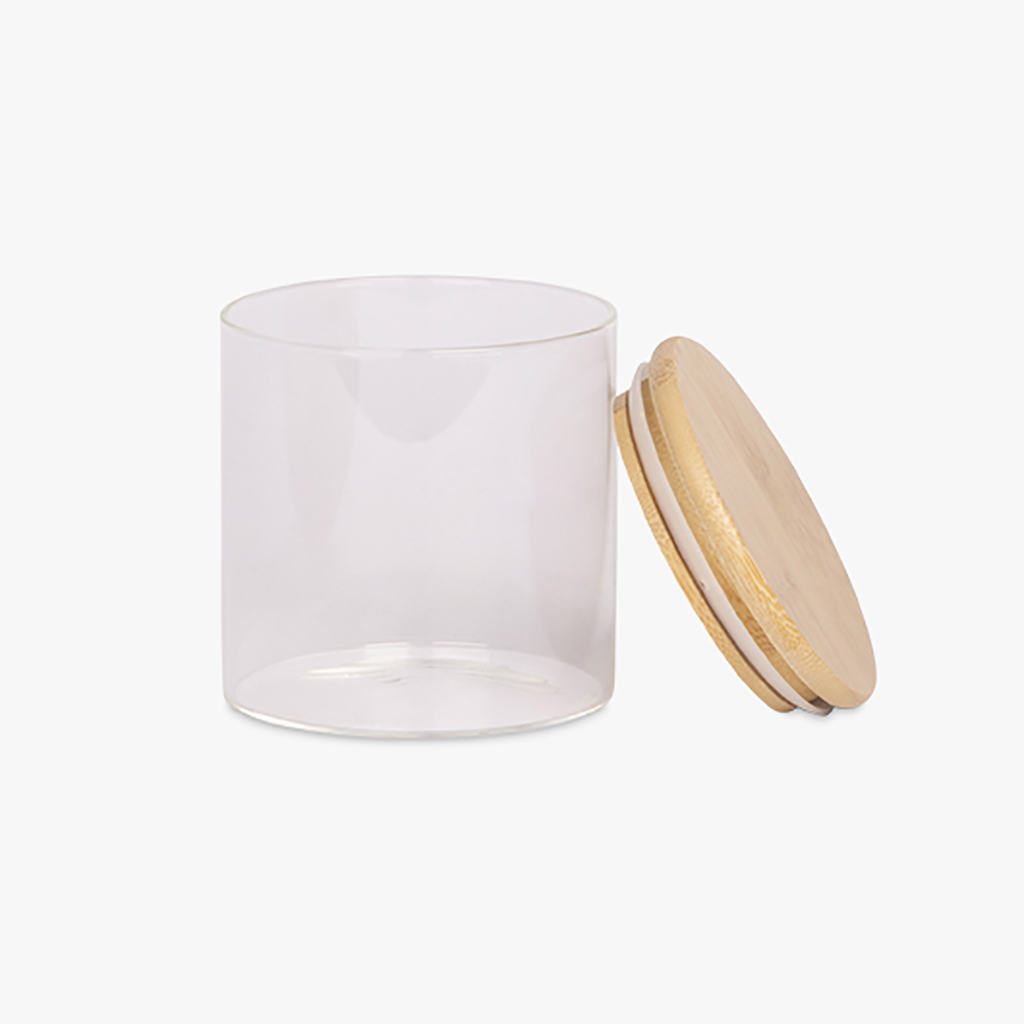 Box bamboo/glass 0,5L GLASS