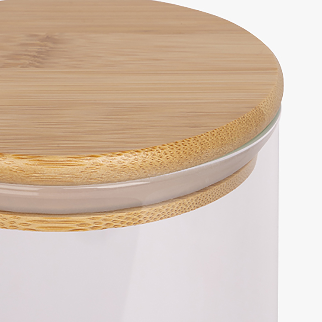 Box bamboo/glass 0,5L GLASS