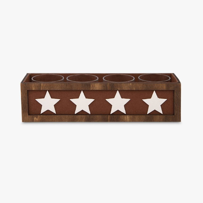 Candle Holder brown CARFT