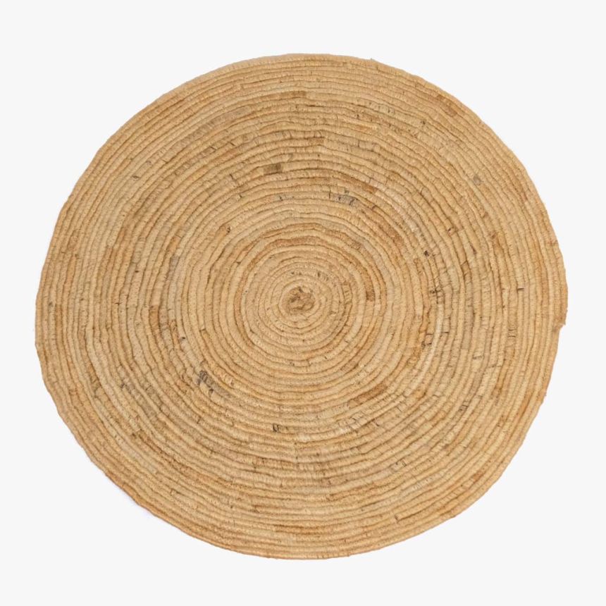 Rug Jute Round D:90 cm