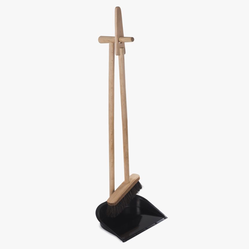 Broom with dustpan beechwood 98 cm KURU