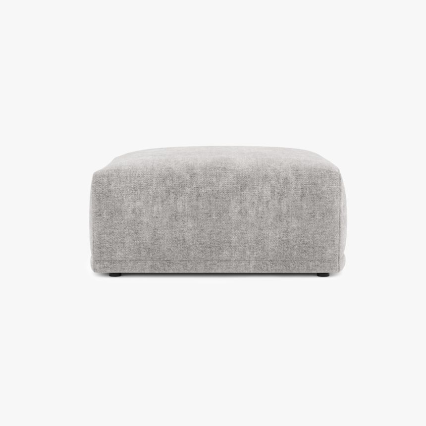 Sofa module pouf grey COTILLARD