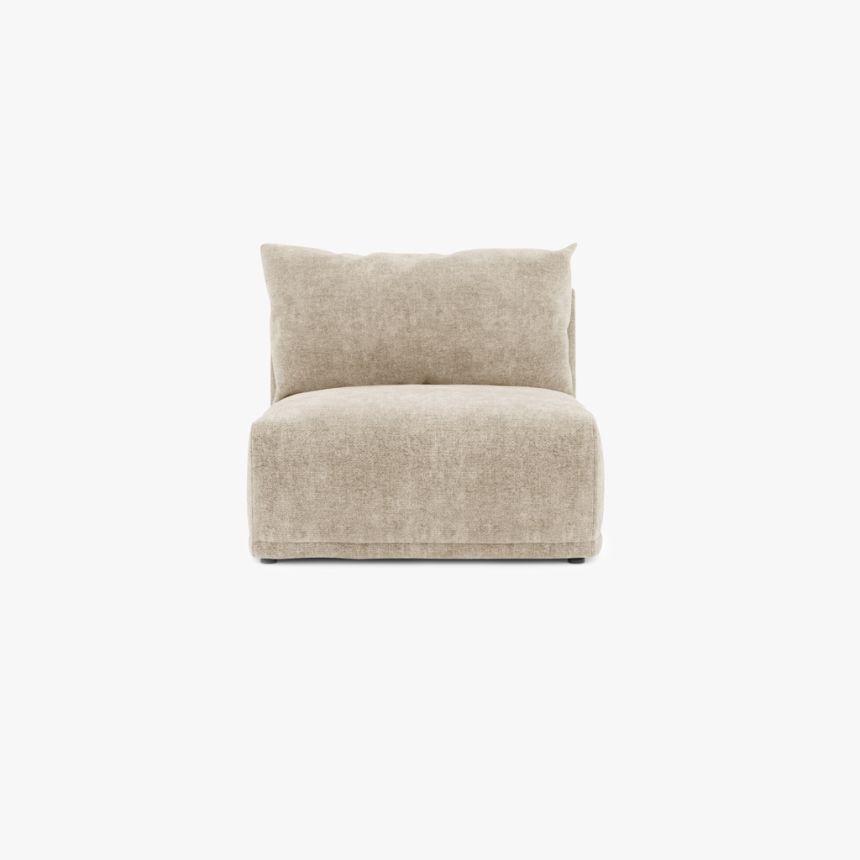 Sofa module sem armrest beige COTILLARD