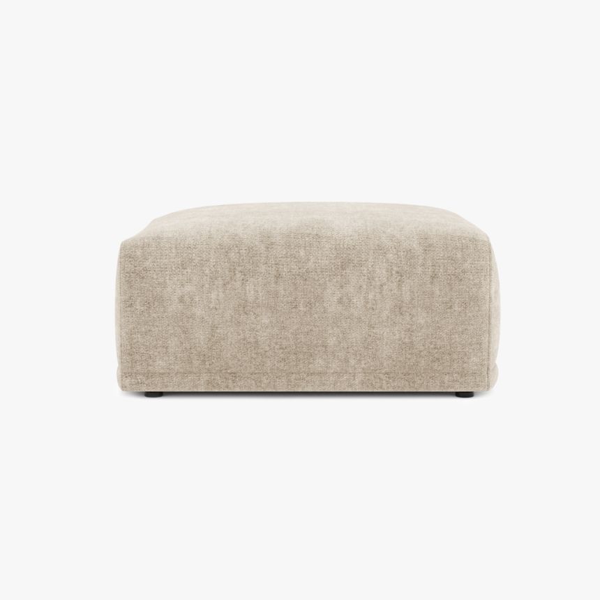Sofa module pouf beige COTILLARD