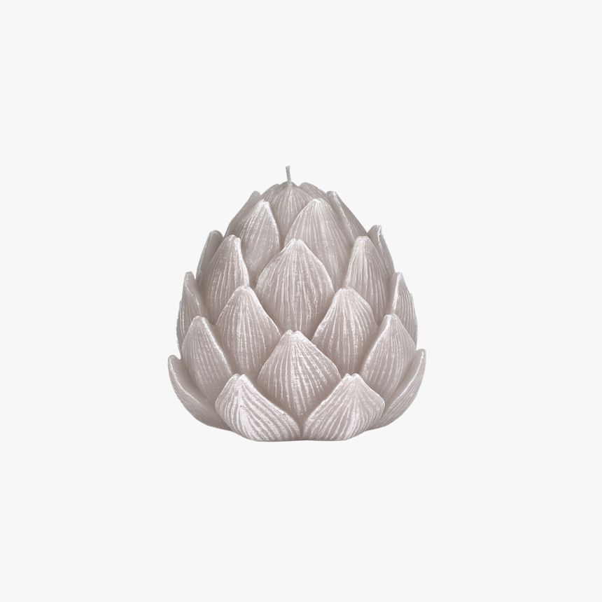 Artichoke candle stone MANULENA