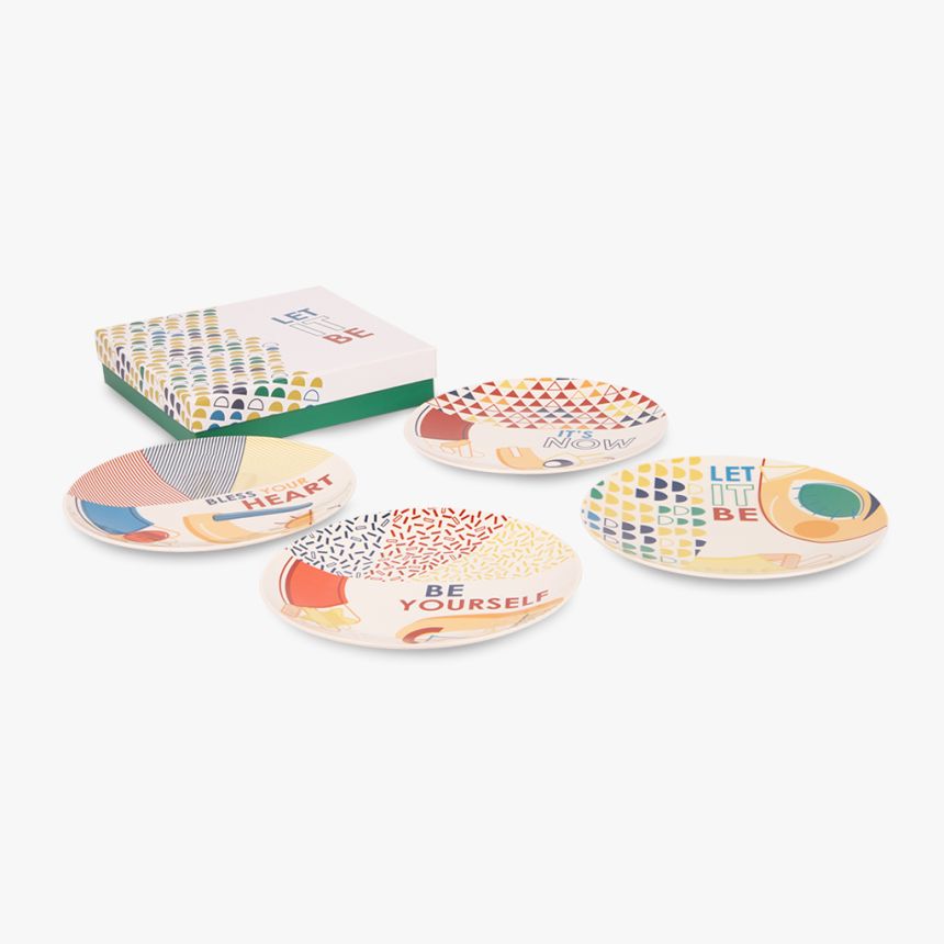 Plates Set 4 Rise Up RISE UP 