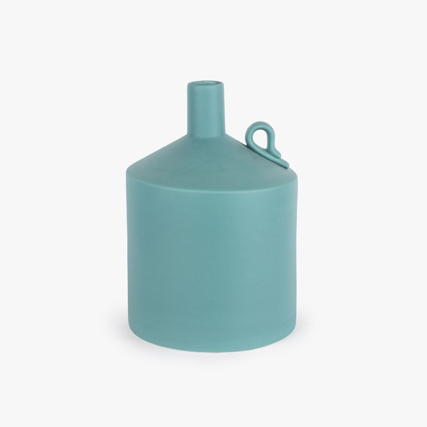 Vase turquoise XANTHI