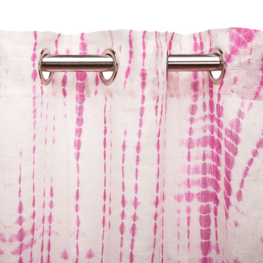 Cort.Linho Tie&Dye Rosa140x270