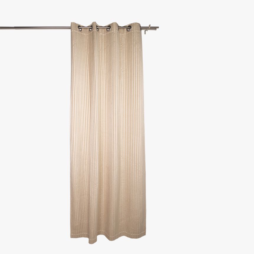 Curtain stripe beige 135x270 cm STELLA